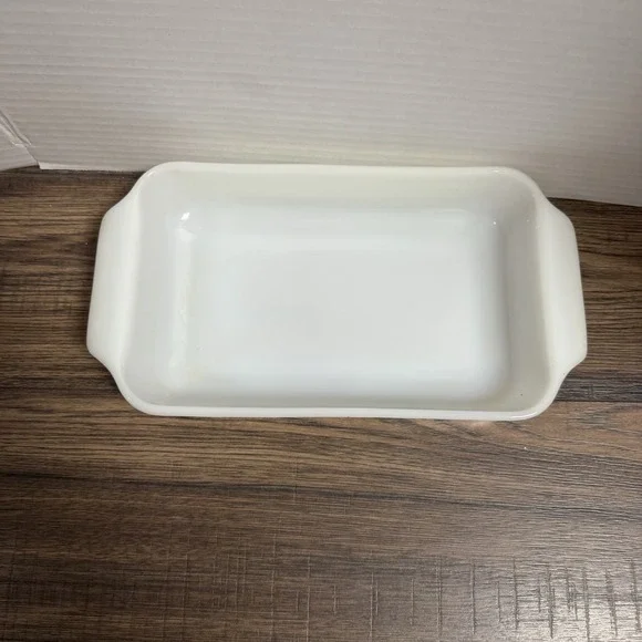 Fire King Anchor Hocking Nature's Bounty 1.5 Qt Rectangle Casserole Baking Dish - Picture 3 of 8